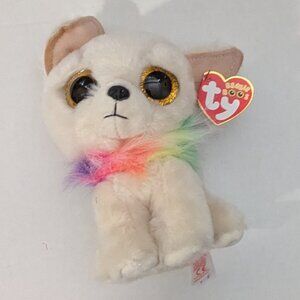 VelveTY Beanie Boos Chewey the Chihuahua Dog - With Ear & Tush Tags - Like New